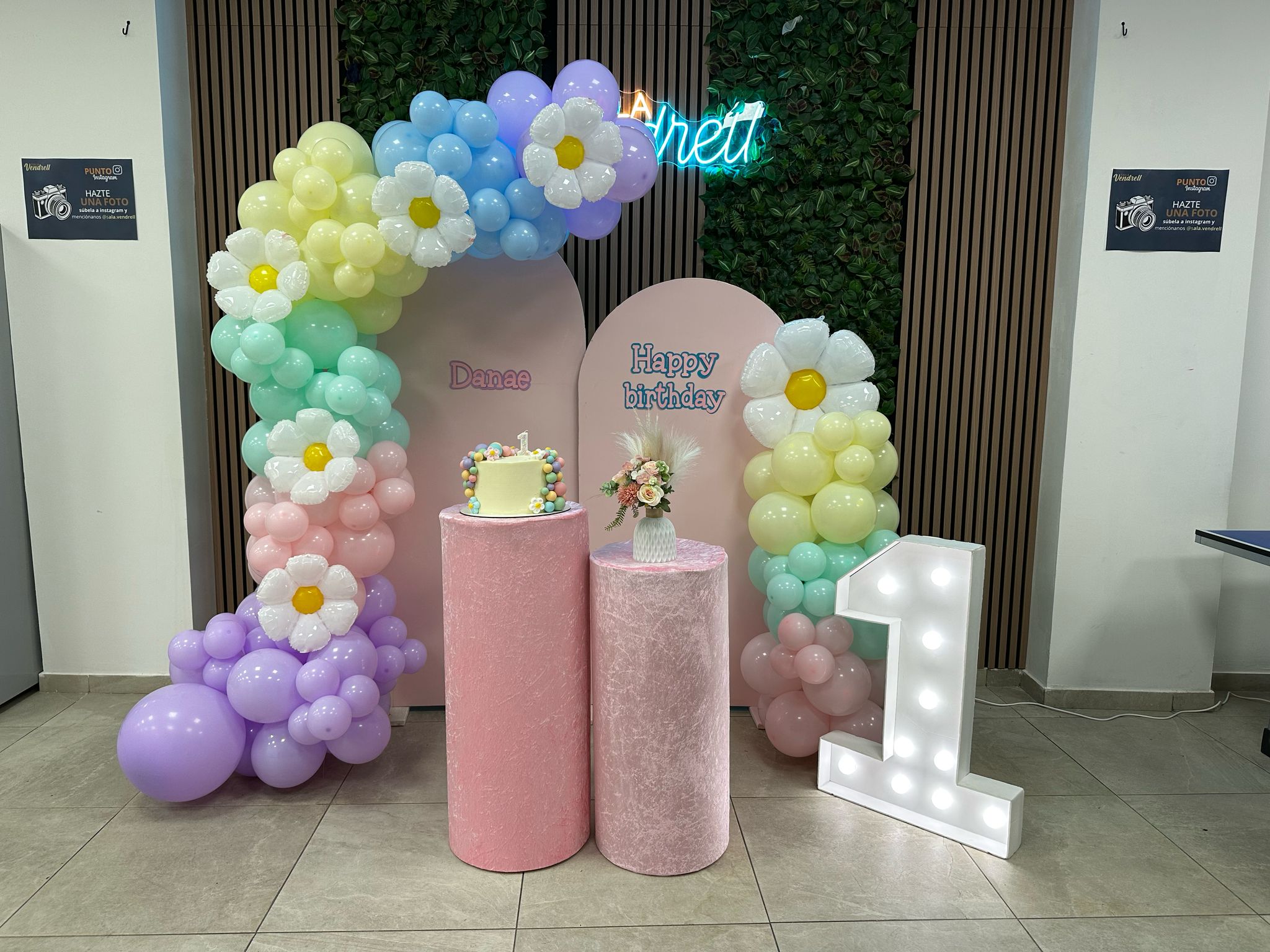 Decoración de primer cumpleaños
